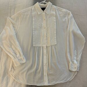 Nili Lotan Cream Blouse